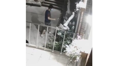 VÍDEO: Homem destrói estátua da Virgem Maria com martelo nos EUA