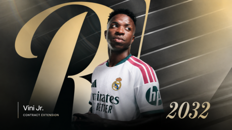 Real Madrid oficializa renovação de Vinicius Júnior até 2032