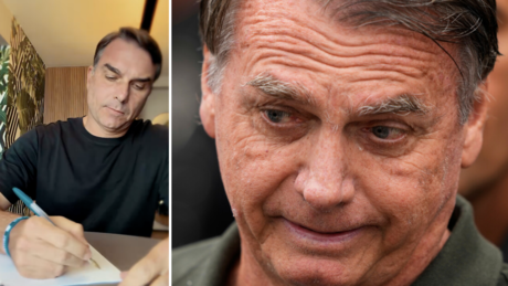Dia dos Pais: Flávio Bolsonaro envia carta a Jair após visita ser barrada por Moraes