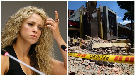 Shakira envia mensagem emocionante às vítimas do terremoto na Colômbia