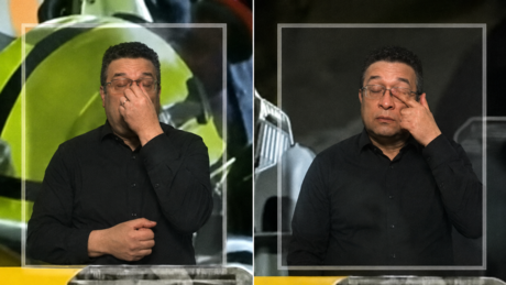 VÍDEO: Sem palavras: intérprete enxuga lágrimas durante resgate após terremoto na Colômbia