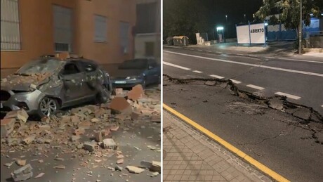 Terremoto raro atinge o sul da Espanha