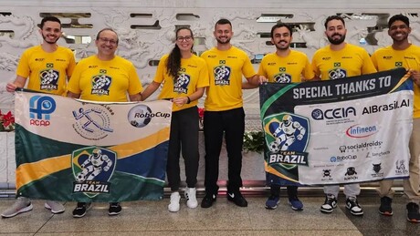 Brasil disputa olimpíada de robôs humanoides na China