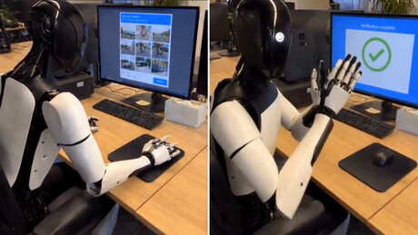 VÍDEO: Mais humanos que nós? Androide vence o desafio do 'não sou robô'
