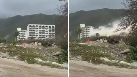VÍDEO: Confira demolição controlada de um dos prédios que desabaram pelos terremotos na Venezuela