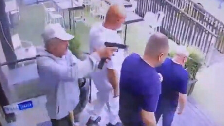 VÍDEO FORTE: Momento exato da execução de chefe da máfia em Israel