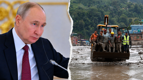 Putin presta solidariedade às vítimas de desastres na China e no Nepal