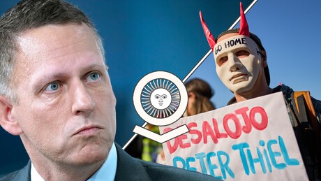 Refúgio argentino? Manifestantes protestam presença de Peter Thiel, da Palantir, em Buenos Aires