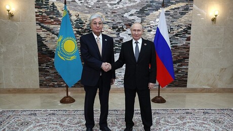 'A tranquilidade não é para nós', diz presidente do Cazaquistão a Putin