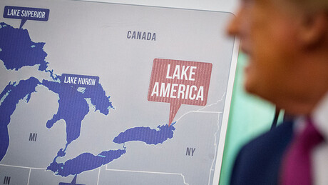 'Lago América': Google segue ordem de Trump e renomeia Lago Ontário