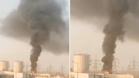 VÍDEO: Usina elétrica no Iraque sofre incêndio