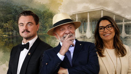 Lula e Janja recebem Leonardo DiCaprio e representantes de ONG americana para tratar de assuntos ambientais no Planalto