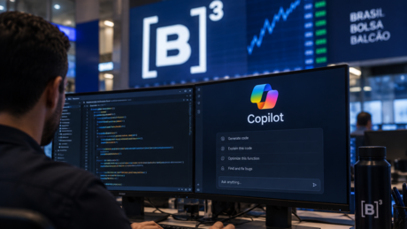 B3 aposta na IA para acelerar o desenvolvimento de softwares