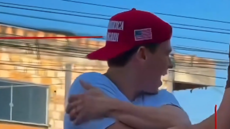 VÍDEO: Nikolas Ferreira é alvo de 'ovada' durante evento