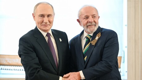 Putin felicita Lula pelo 7 de Setembro e destaca 'ordem mundial multipolar mais justa'