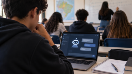 Quase 50% dos alunos brasileiros recorrem à IA nas atividades escolares, aponta estudo