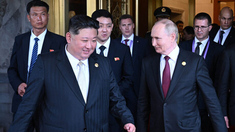 Putin felicita Kim Jong-un pelo 78º aniversário do país: 'Amizade, boa vizinhança e ajuda mútua'