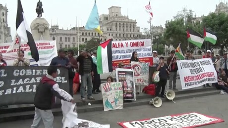 VÍDEO, FOTOS: 'Fora, ianques!' — protestos no Peru contra a visita de Marco Rubio