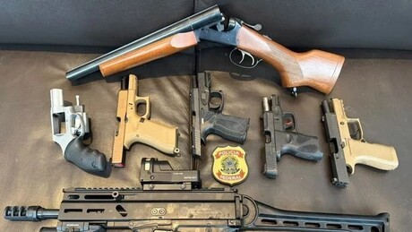 Polícia Federal apreende sete armas em endereço ligado Mario Frias