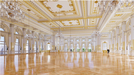 FOTOS: Trump divulga prévia de seu salão de baile na Casa Branca