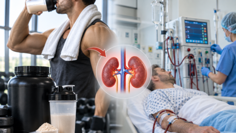 Marombeiro russo sofre falência renal após anos consumindo suplemento de proteína