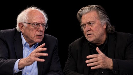 Evento 'pró-humano' pela regulamentação de IA une Bernie Sanders e Steve Bannon