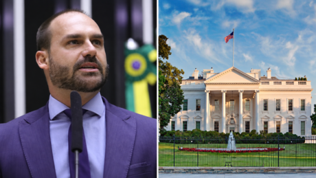 Após sessão do STF, Eduardo inicia nova rodada de reuniões com autoridades dos EUA — Metrópoles