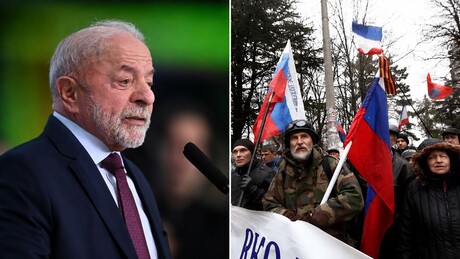 Conflito ucraniano poderia ser resolvido com 'pesquisa de opinião pública', diz Lula