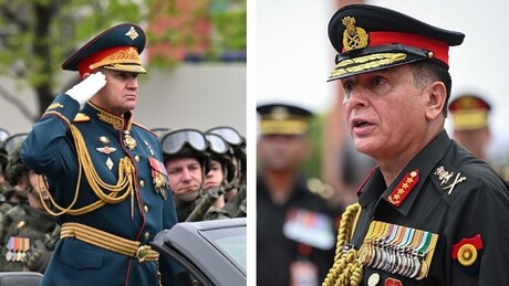 Chefes de exército de Índia e Rússia se reúnem em Moscou para estreitar cooperação em defesa
