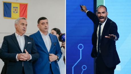 Autoridades europeias acusaram Rússia de interferência para anular eleição legítima, lembra Eduardo