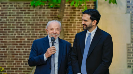 Lula recebe prefeito de Nova York e discute políticas sociais e democracia