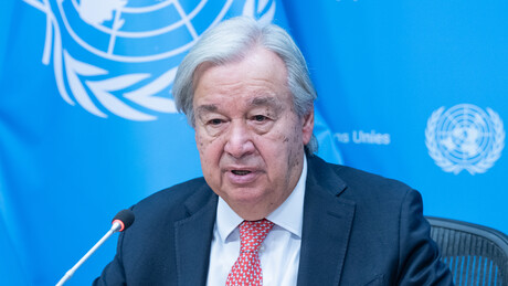 As atuais instituições globais já não refletem o equilíbrio de poder, diz o secretário-geral da ONU