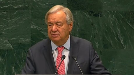 Guterres condena 'genocídio em Gaza' em discurso na Assembleia Geral da ONU