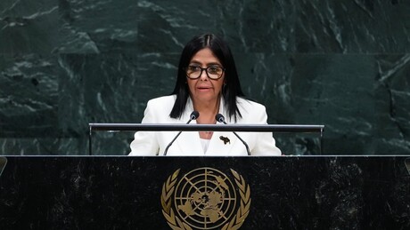 Delcy Rodríguez faz primeiro discurso na ONU como presidente encarregada da Venezuela