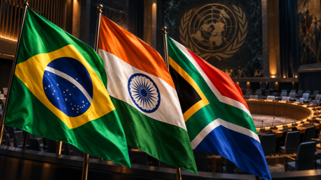 Brasil, Índia e África do Sul defendem reforma ampla do Conselho de Segurança da ONU