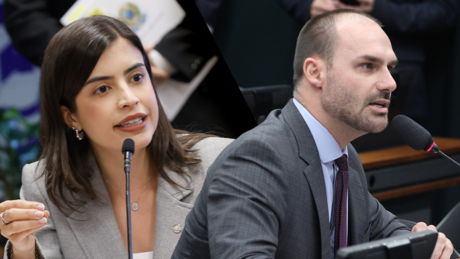 STF condena Eduardo Bolsonaro a 1 ano de prisão por difamação contra Tabata Amaral