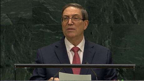 Embaixador de Cuba discursa na ONU em meio ao bloqueio sem precedentes dos EUA