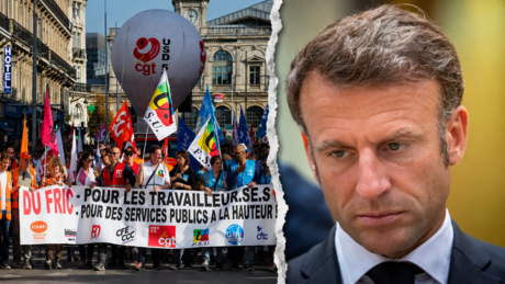 VÍDEOS: Greves paralisam a França enquanto popularidade de Macron despenca