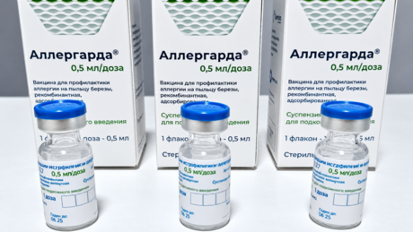 Rússia registra vacina de nova geração contra alergia a pólen