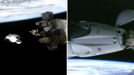 Vídeo: SpaceX bate recorde com viagem mais rápida de nave americana até a Estação Espacial
