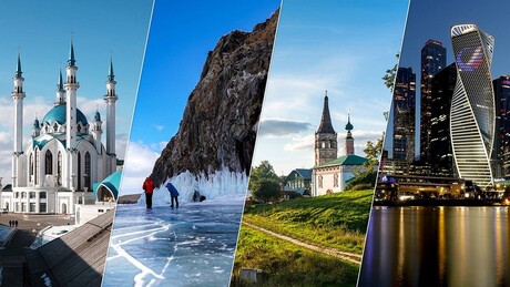 12 lugares onde você conhecerá as muitas faces da Rússia