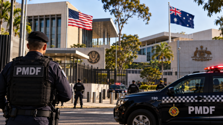 Policiamento é reforçado em Brasília após alerta de segurança nas embaixadas dos EUA e Austrália