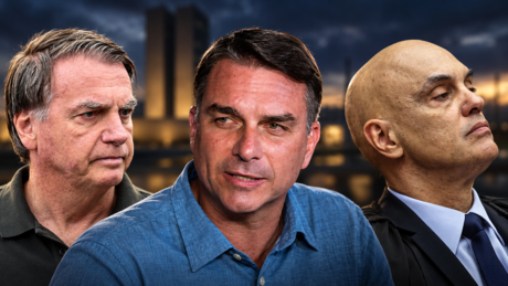 Moraes solicita posição da PGR sobre visita de Flávio a Jair Bolsonaro