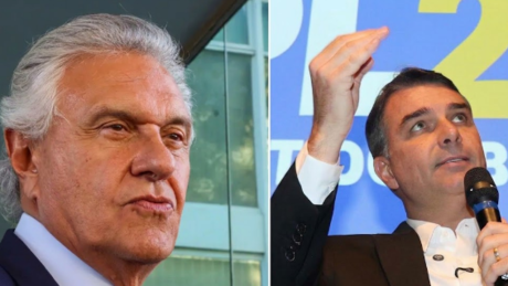 'Você foi eleito, acabou', diz Caiado ao declarar apoio a Flávio