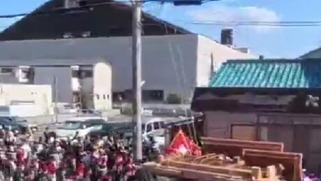 VÍDEO: Festival tradicional no Japão termina com dois mortos e 16 feridos após capotamento de carros alegóricos
