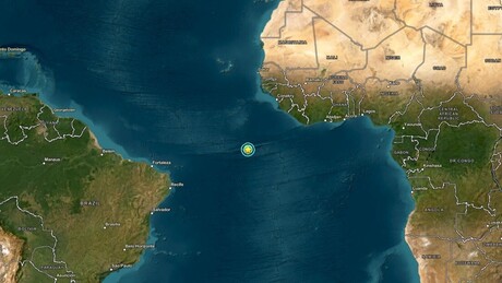 Dois fortes terremotos são registrados no Atlântico