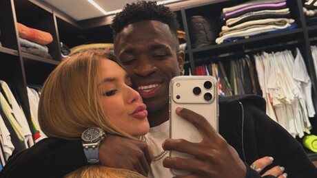 Virginia apaga fotos com Vini Jr. após separação, mas jogador mantém registros do casal