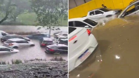VÍDEOS: Chuvas em SP arrastam carros e provocam enchentes; uma mulher morreu
