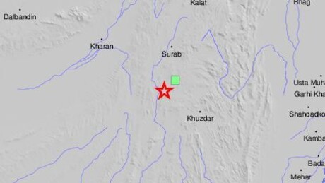Terremoto de magnitude 5,7 atinge Paquistão