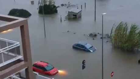 VÍDEOS: Tempestade Adam inunda cidades na Espanha e mobiliza resgates de helicóptero